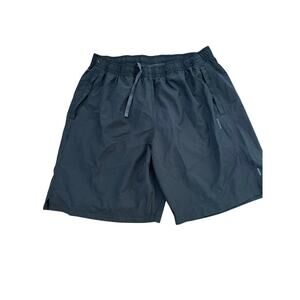 Skora Men's Black Qwick-Dry Unlined Athletic Running Shorts Size Large